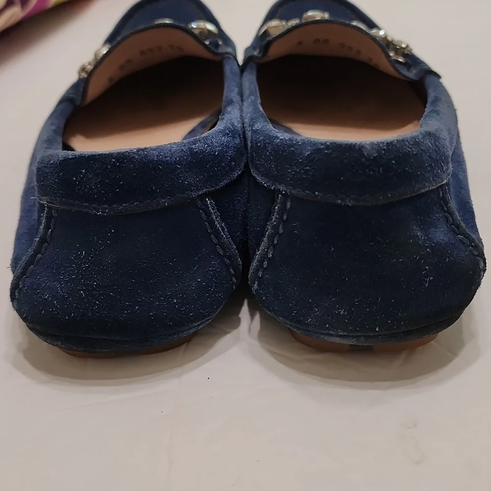 Miu Miu Blue Calzature Donna Loafers Flats - Picture 8 of 13